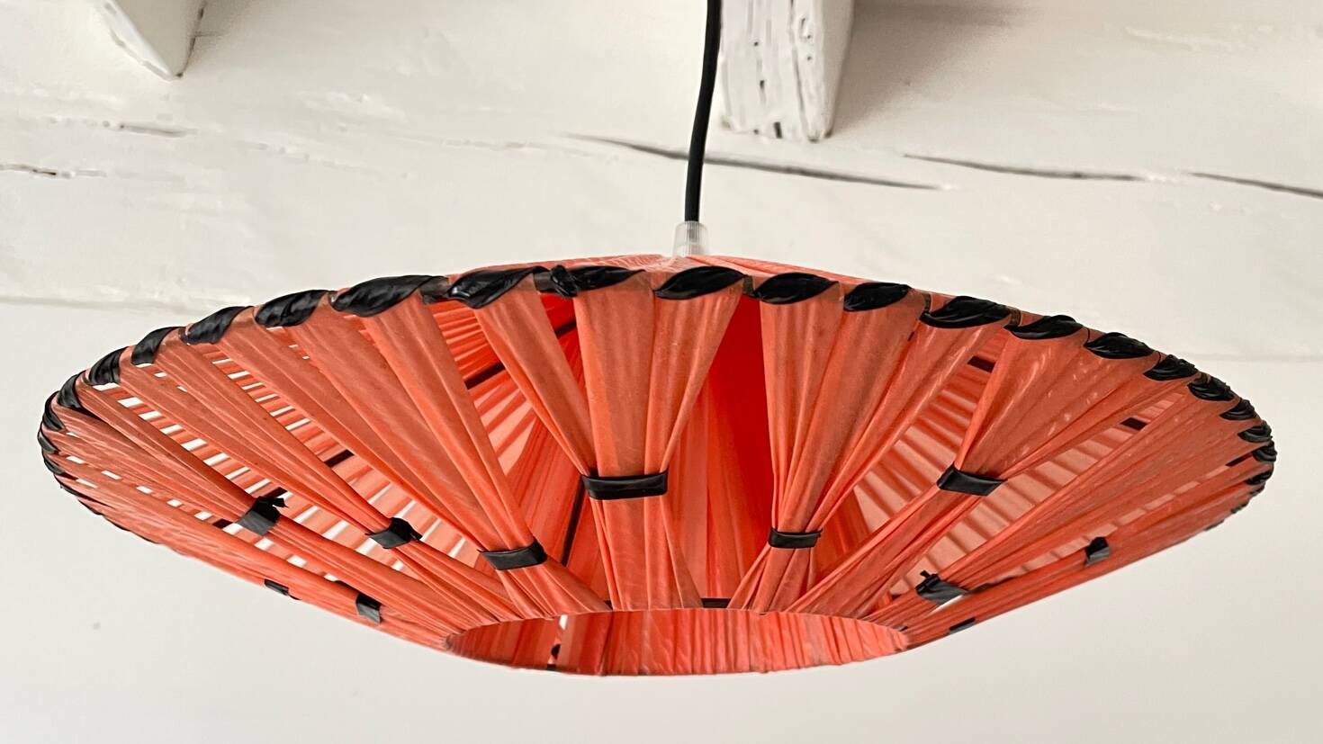Geometric pendant light from the 50s