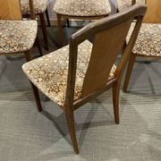 Set of 6 G-Plan teak chairs from the 1970s.