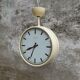 Old school clock double clock from Doorn 60s