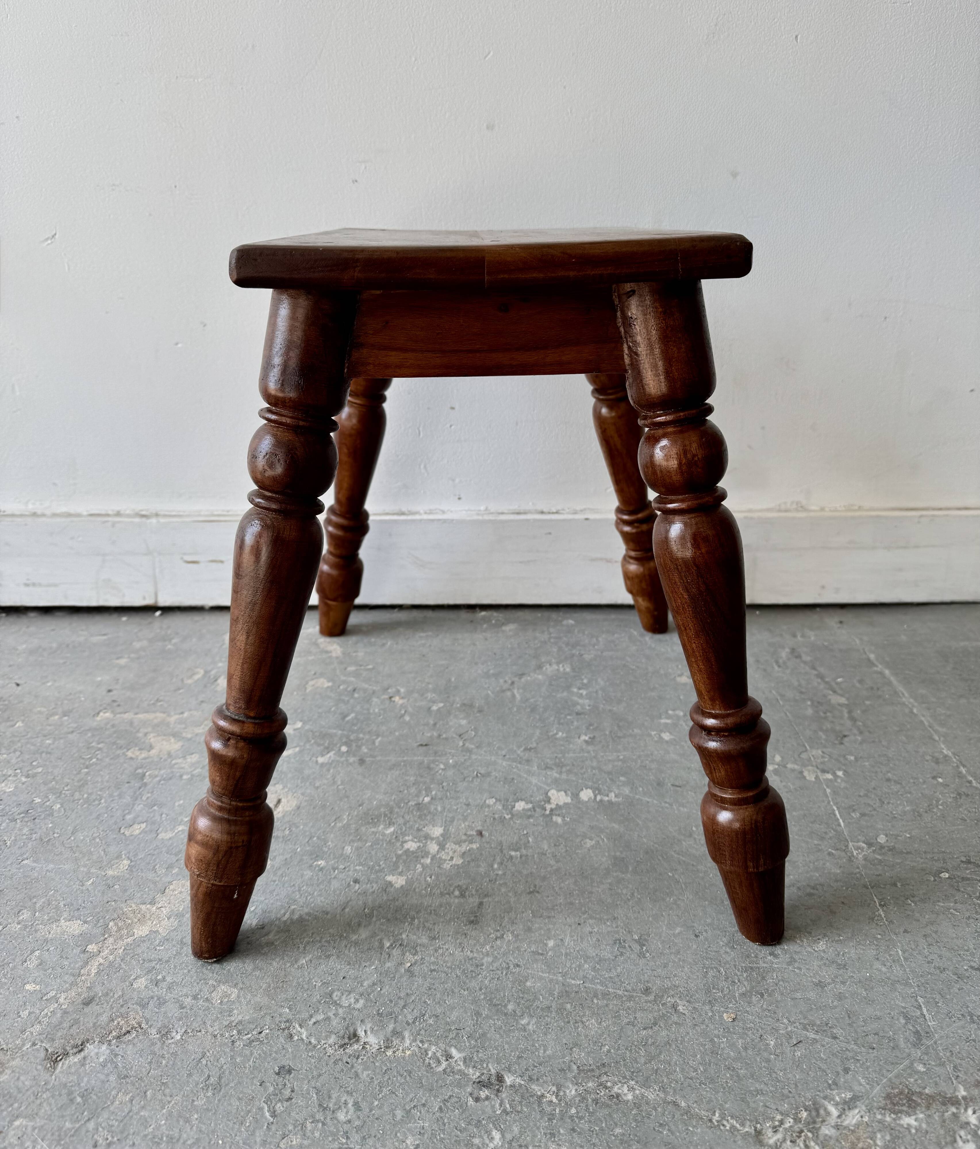 Traditional Wooden Stool