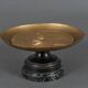20th century bronze cup Emile Adolphe Monier Swimming swimmers on marble base
