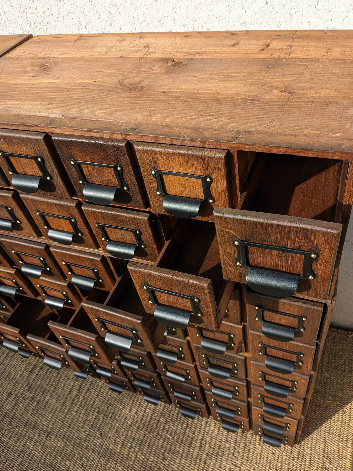 Trade furniture with drawers - cabinetmaker / apothecary furniture