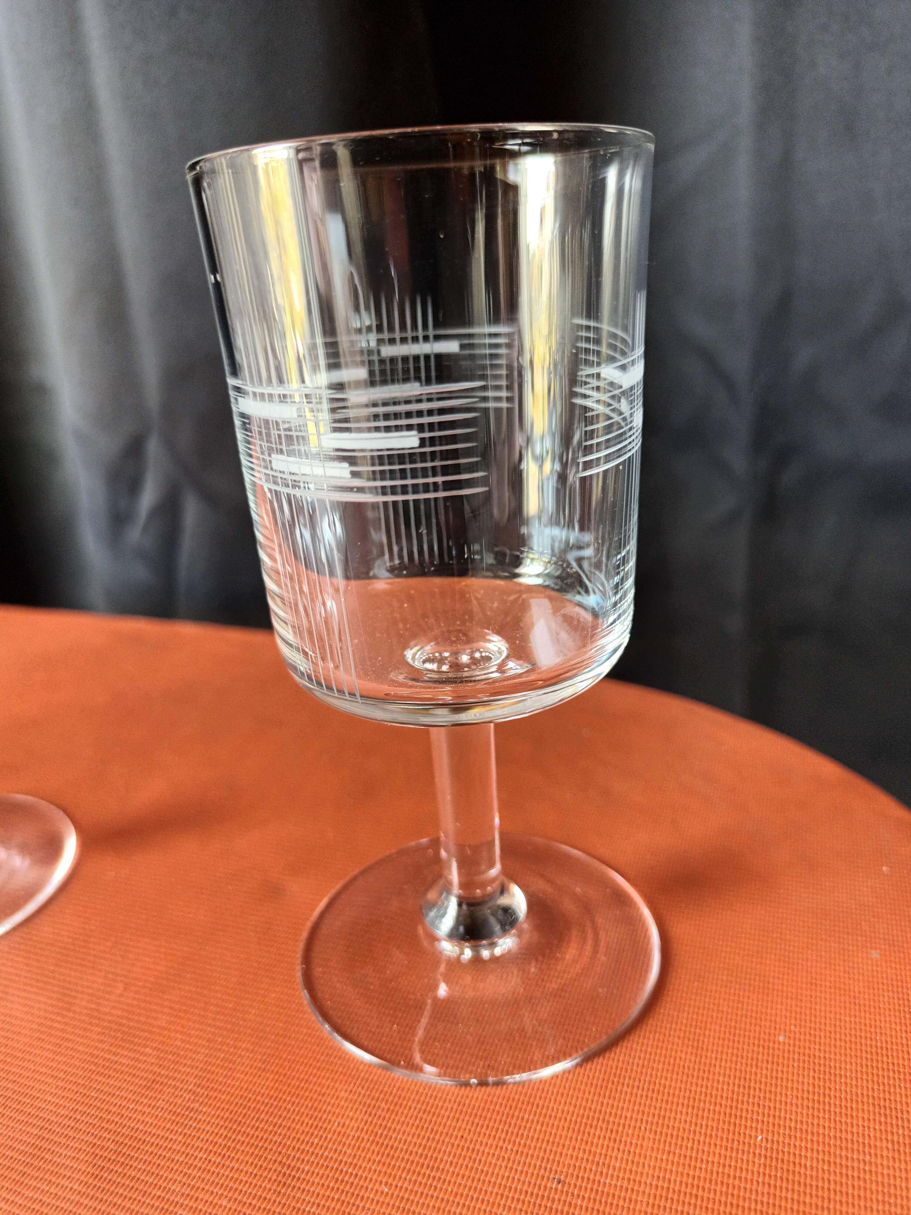 Verres vintage