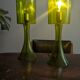 Green pop lamp x 2