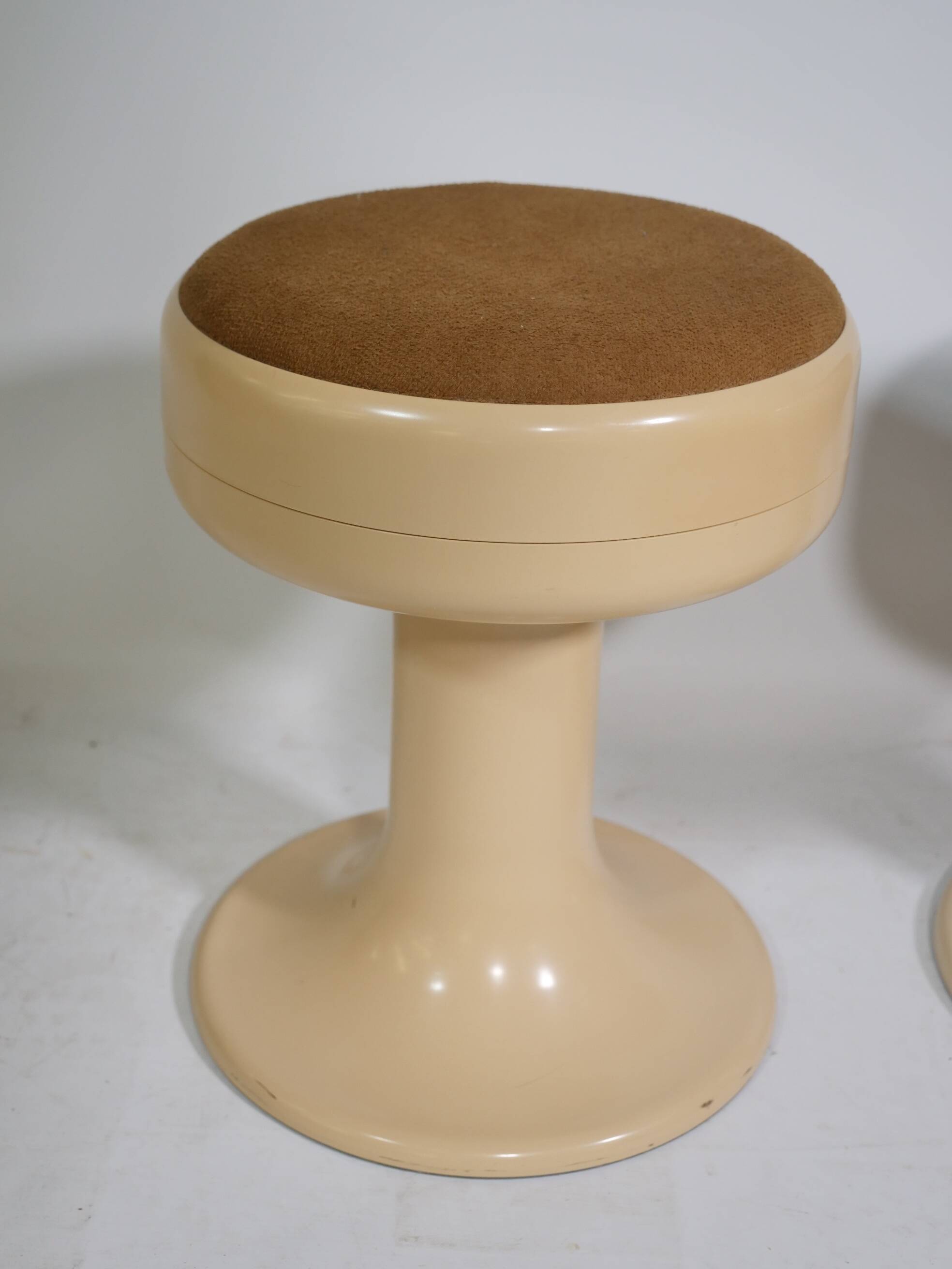 Space Age Design tulip foot stool Tulip, set of 2, 70s