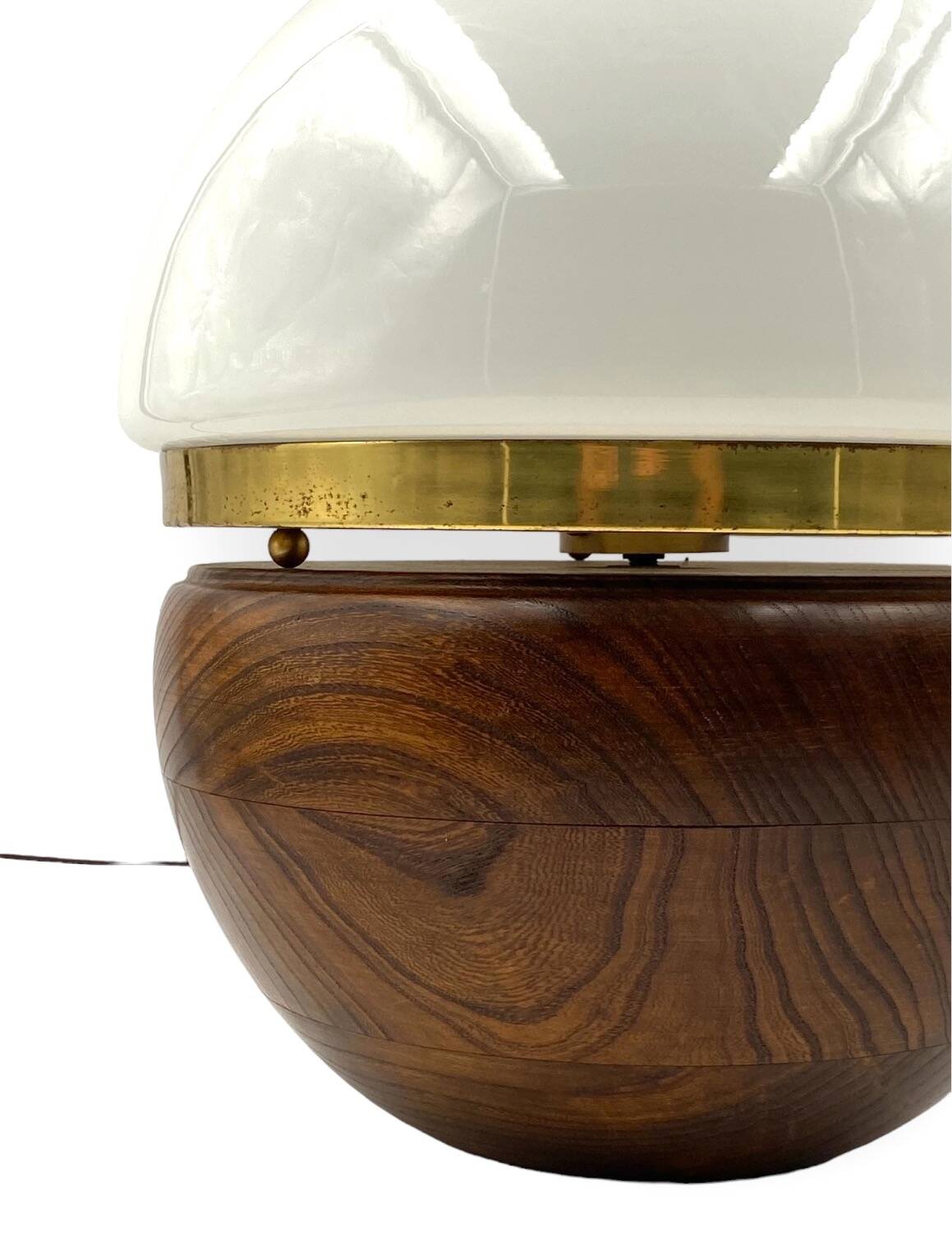 Luigi Caccia Dominioni, rare table lamp, Azucena Italy, 1970s