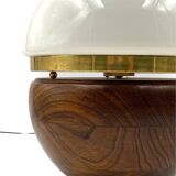 Luigi Caccia Dominioni, rare table lamp, Azucena Italy, 1970s