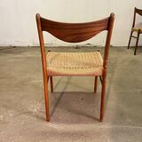 6 Scandinavian chairs in rope