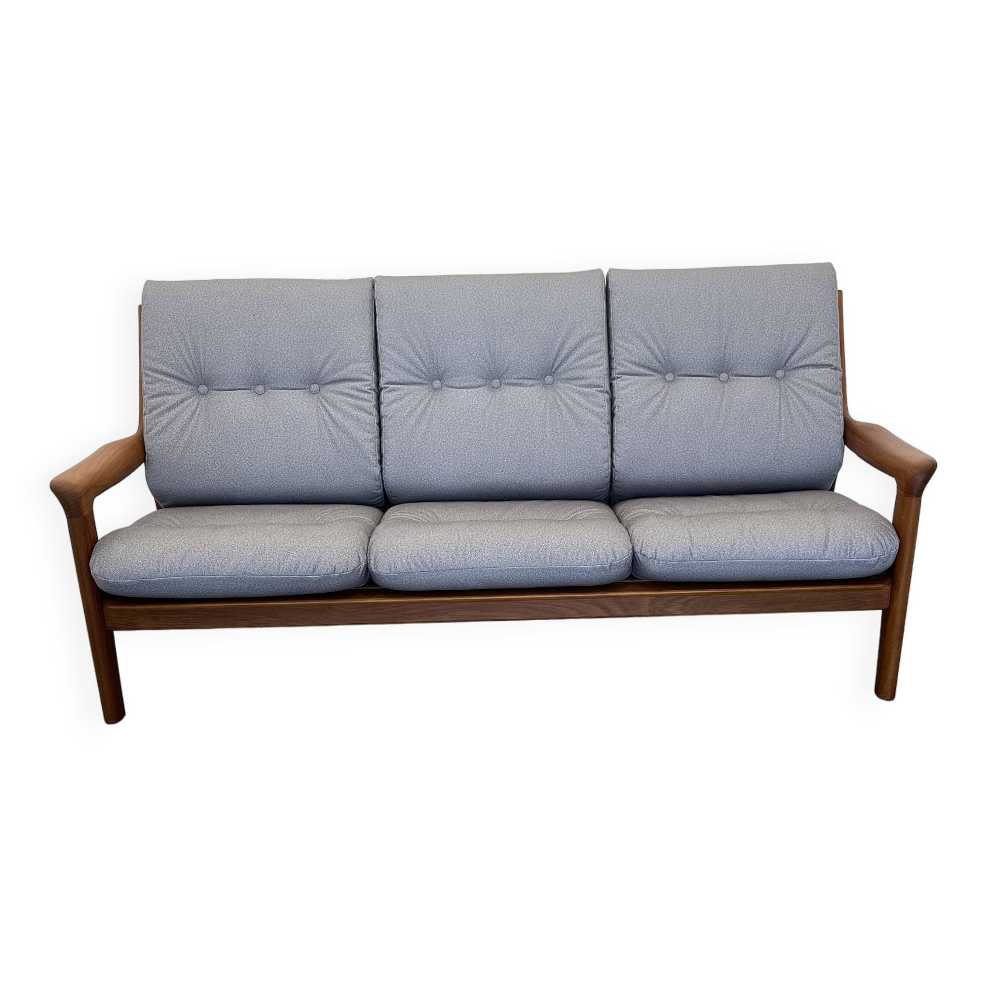 Mid-Century 3-Seater Sofa by Gustav Thams for A/S Vejen, Denmark, 1960s
