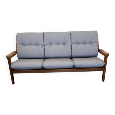 Canapé 3 Places Mid-Century par Gustav Thams pour A/S Vejen, Danemark, 1960s