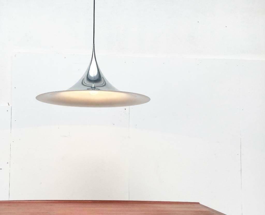 Vintage semi-suspension lamp by Bondrup & Thorup for Fog & Mørup