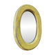 Small antique oval mirror