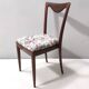 Vintage 1950s Set of Four Chairs by Carlo Enrico Rava, Made in Italy