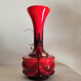 Opaline pitcher Carlo Moretti