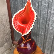 Spectacular Vase Murano vintage Shell 1950 blown