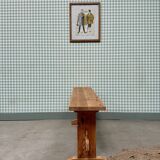 Vintage pitch pine bench (refurbished)