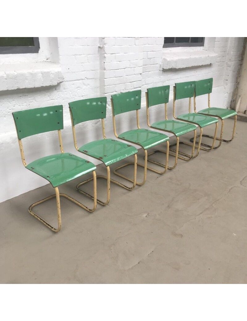 Vintage chair for kovona tubular steel 1960