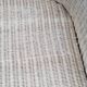 Pair of armchairs and bench in rattan and bamboo from the 60s/70s