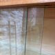 Vintage glass shelf