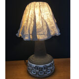 Ceramic lamp, Danish 60s