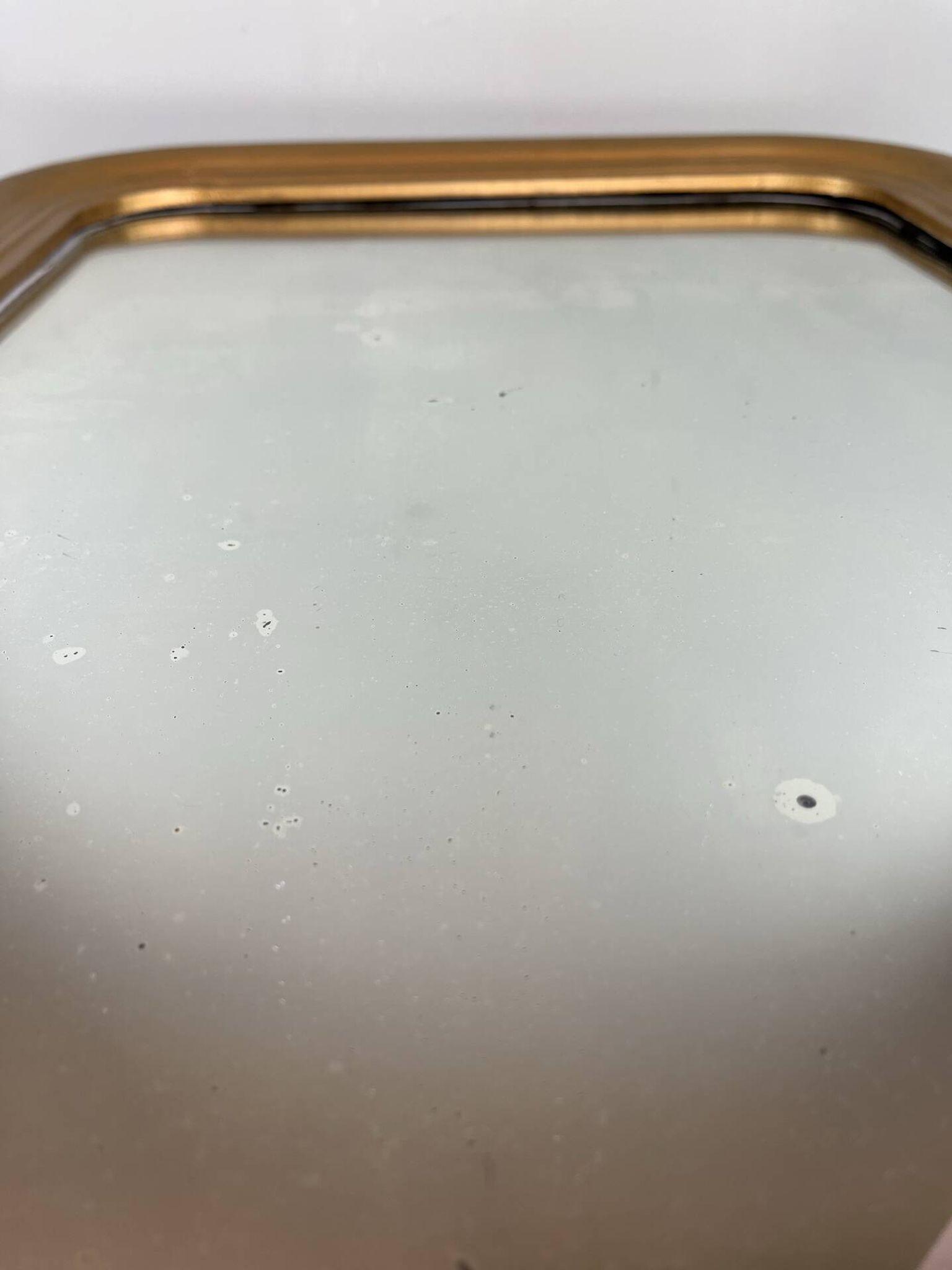 Miroir doré ancien fin XIX ème