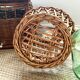 Panier en osier vintage pour fleurs