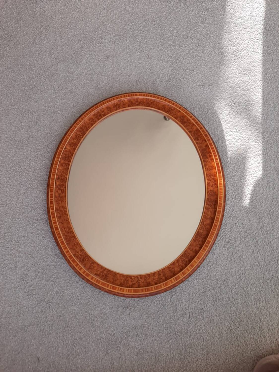 Belle Époque style oval mirror - Art Deco