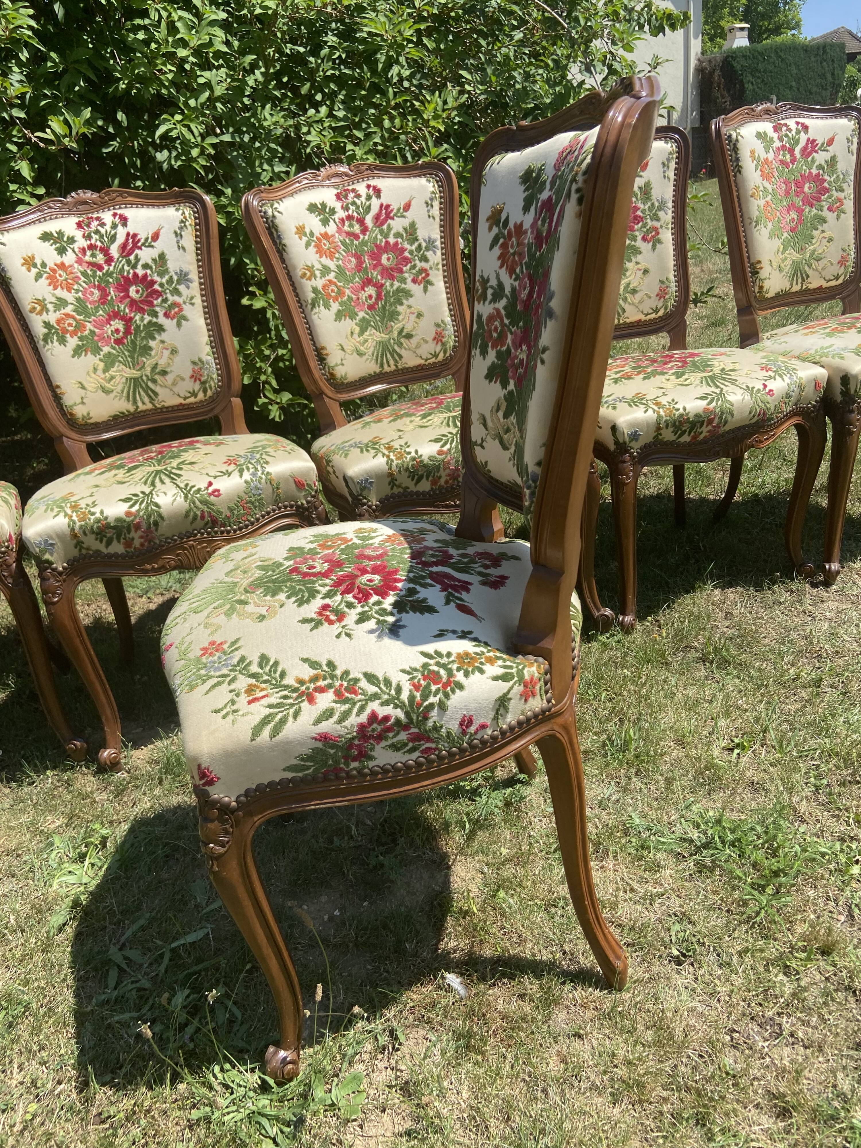 Louis XV style chairs