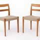 2 of 8 Garmi Dining Chairs by Nils Jonsson for Troeds, 1960s Swedish Teak