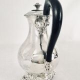 Solid silver teapot