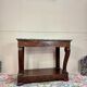 Mahogany Console Table, Restoration Period, 19th Century