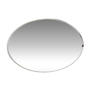 miroir ovale