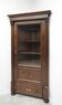 Antique French corner bookcase. After professional renovation.