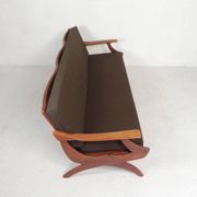 Three-seater teak sofa from De Ster Geldermalsen Gelderland, 1960s.