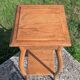Vintage Art Deco Oak Pedestal – 1930s