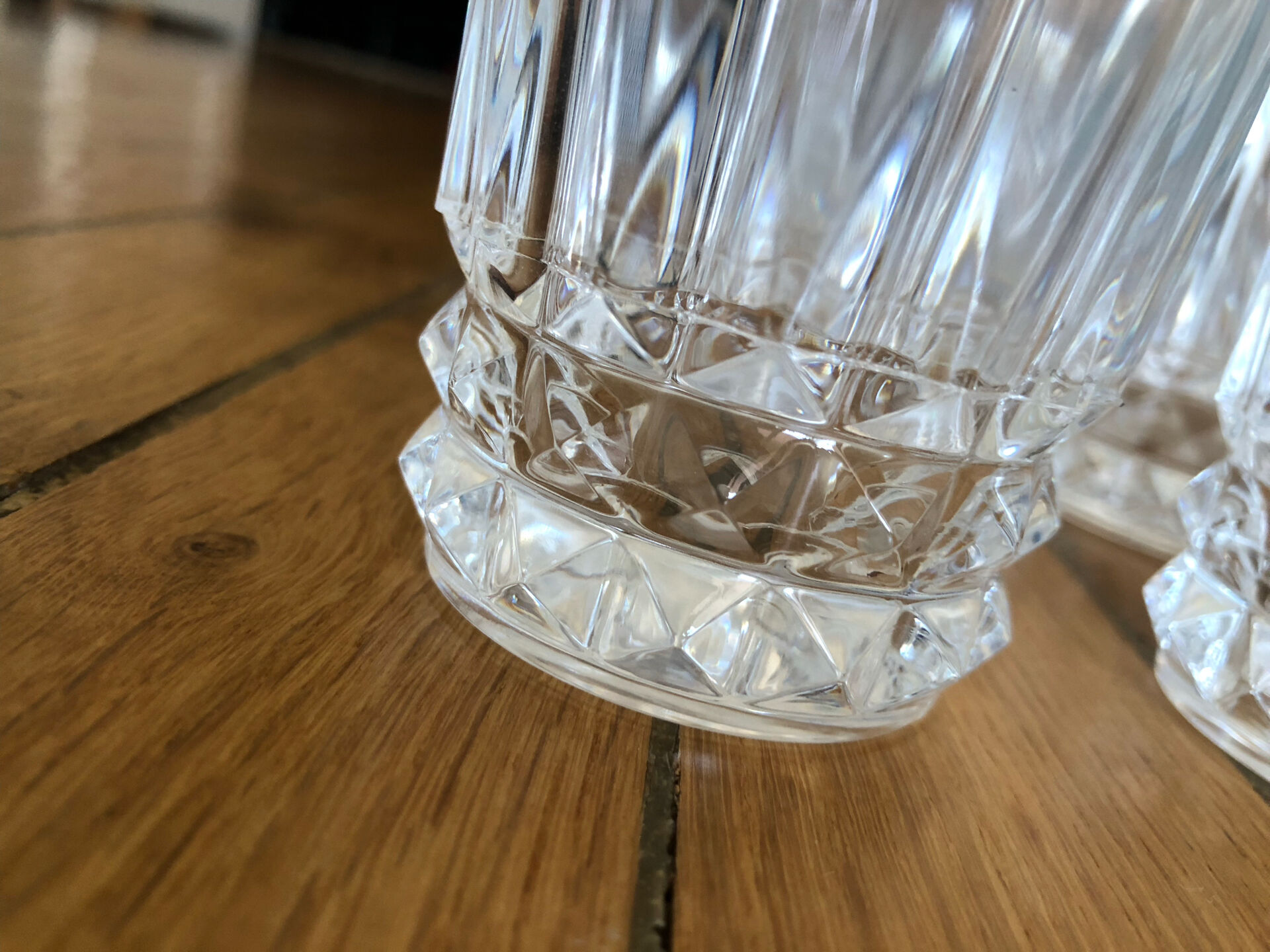 10 verres Cristal d’Arques