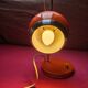 Vintage "Eyeball" Desk Lamp Orange & Chrome – Space Age Era