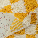 Tapis berbère, Lemon Check II, 147 x 235
