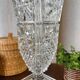 Vase en verre taillé, années 50
