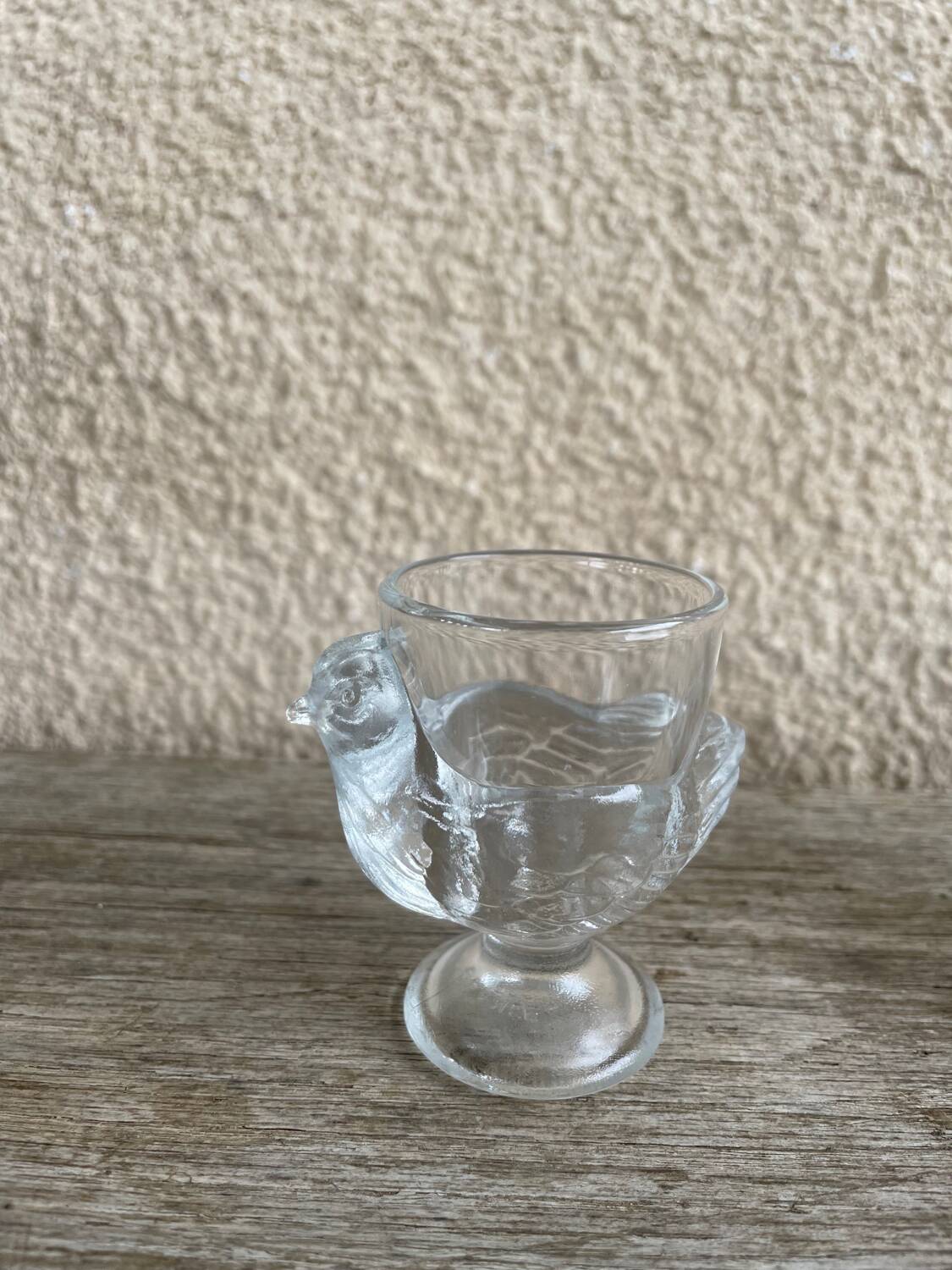 5 chicken-shaped egg cups