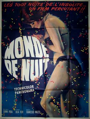 Affiche cinéma originale - nuit