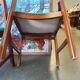 Four vintage Italian chairs from the 1980s