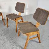 6 vintage Scandinavian chairs 70s