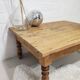 Wooden coffee table