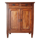 Buffet parisien bois ancien 2 portes panneautées