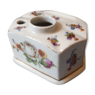 Bougeoir en porcelaine de Limoges