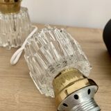 Pair of bedside lamps, 1970