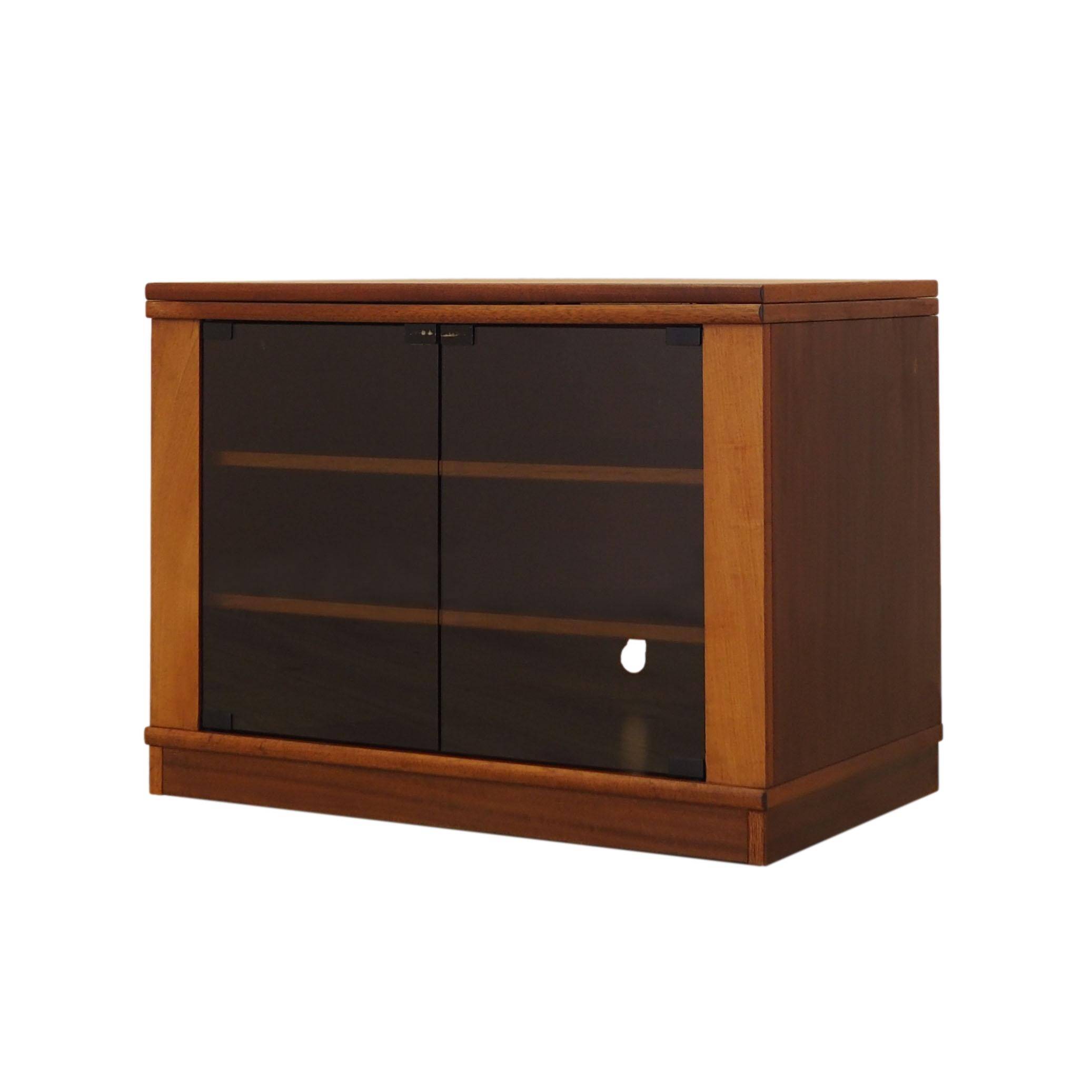 TV cabinet on wheels, Danish design, 1980s, made in Denmark