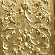 Panneau sculpté doré Renaissance XIXème