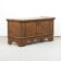 Antique Folk Art Painted bridal chest 1737